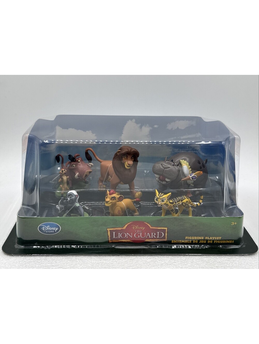 Disney Store Junior The Lion Guard Figurine Playset Cake Toppers 6 Figures 2016